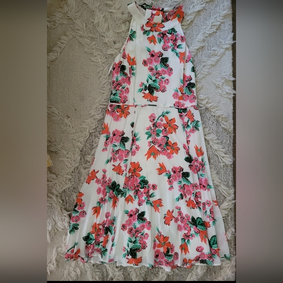 Ann Taylor size 00p floral dress euc - Picture 2 of 7